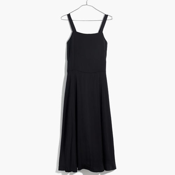 Madewell Cross-Back Midi Dress - Picture 2 of 8